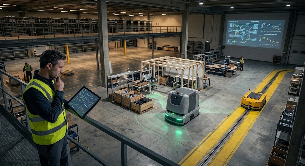 AMR vs AGV: The Difference Is Not Intelligence - It Is Who Pays for Change