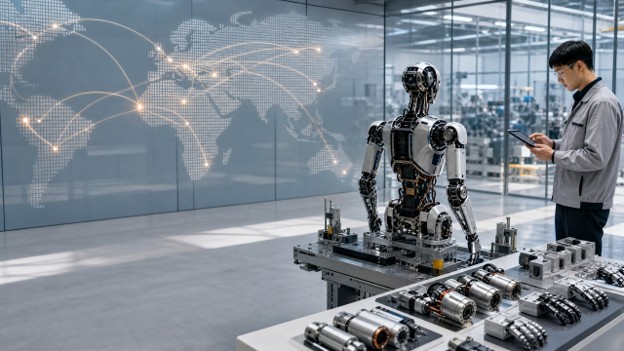 Where Humanoid Robots Are Made: China, the West, and the New Production Map
