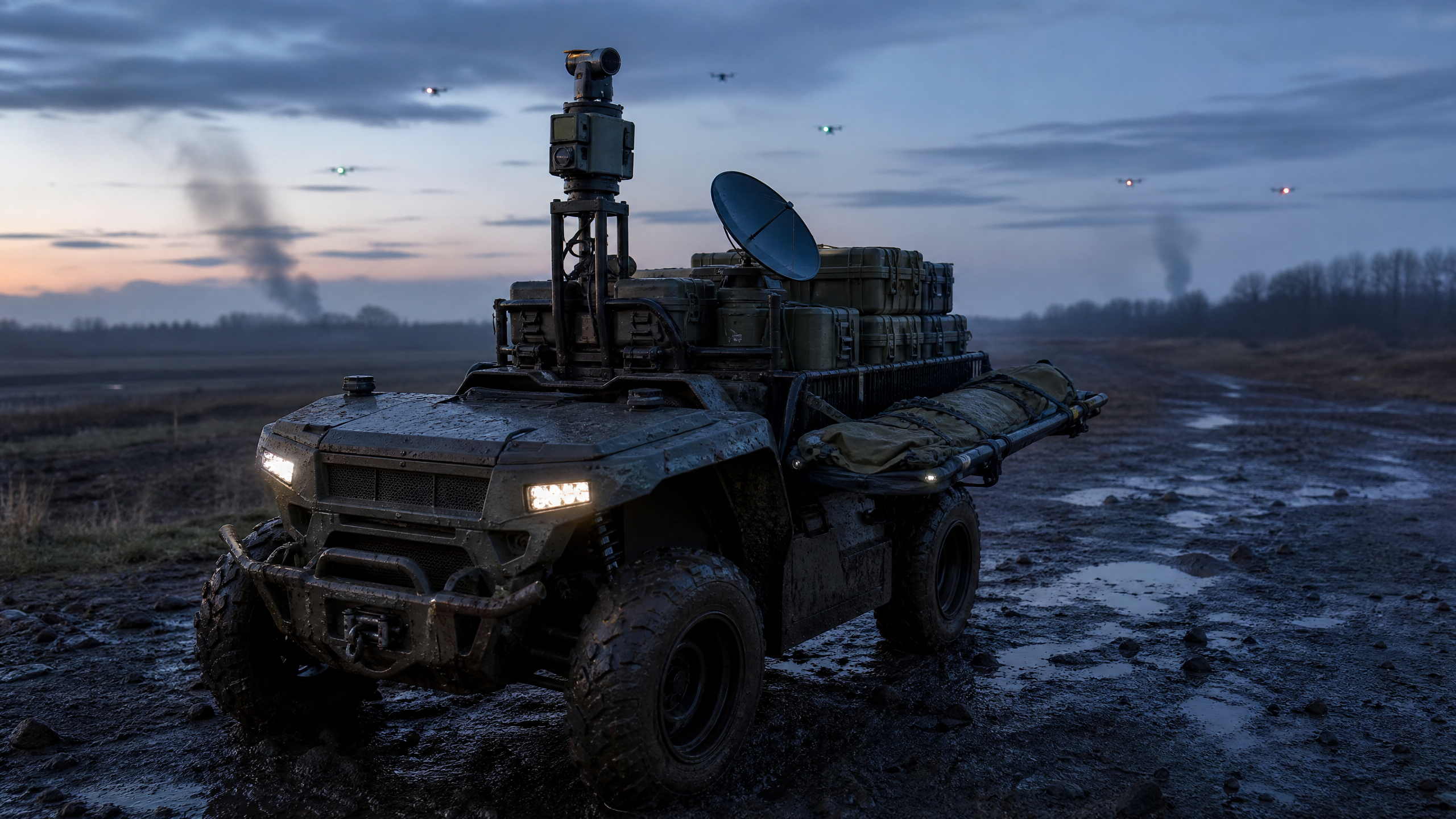 Forterra says 100+ Lancer autonomous ATVs have supported Ukraine’s front lines for nine months