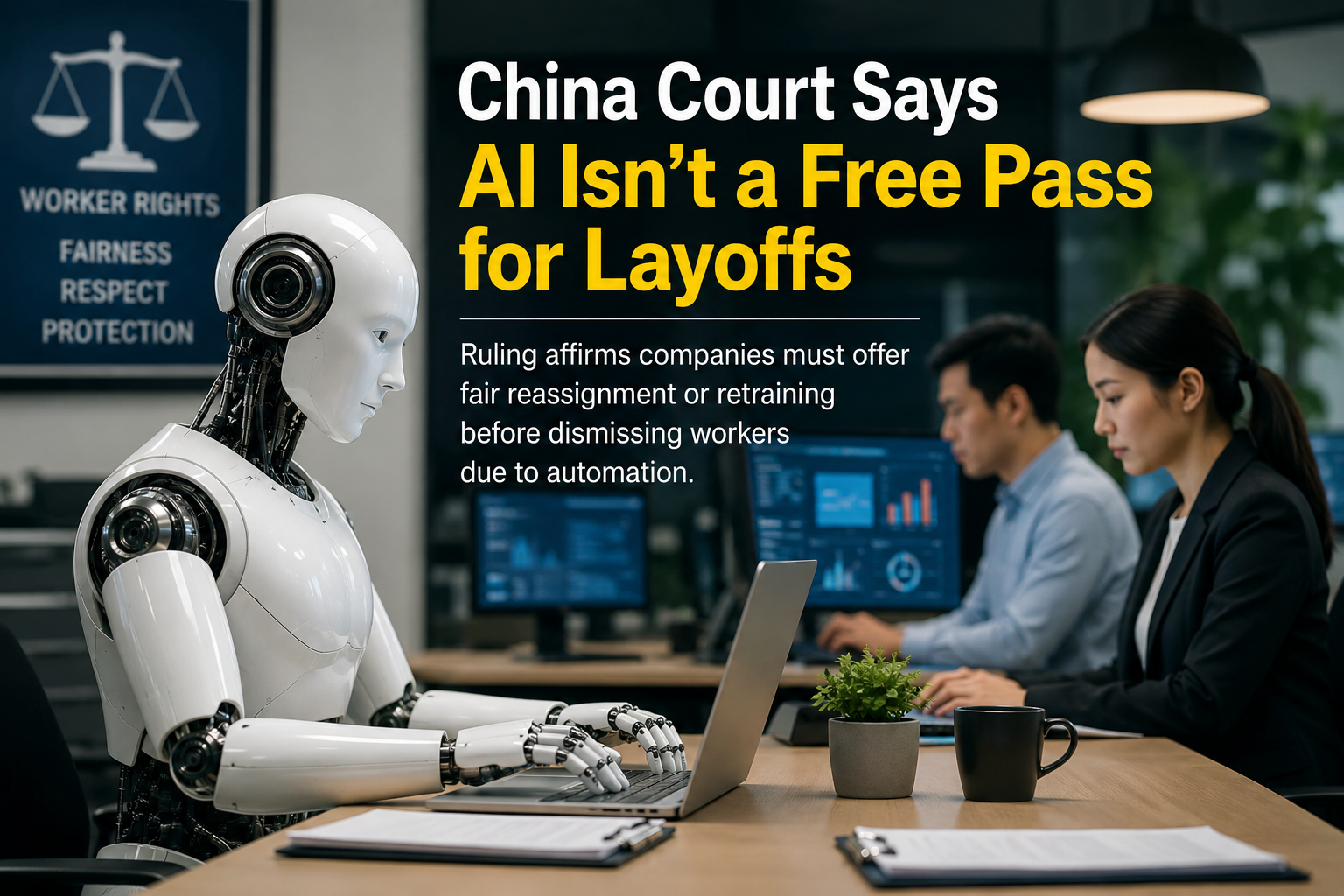 Chinese Court Rules AI Alone Is Not a Legal Reason for Employee Dismissal