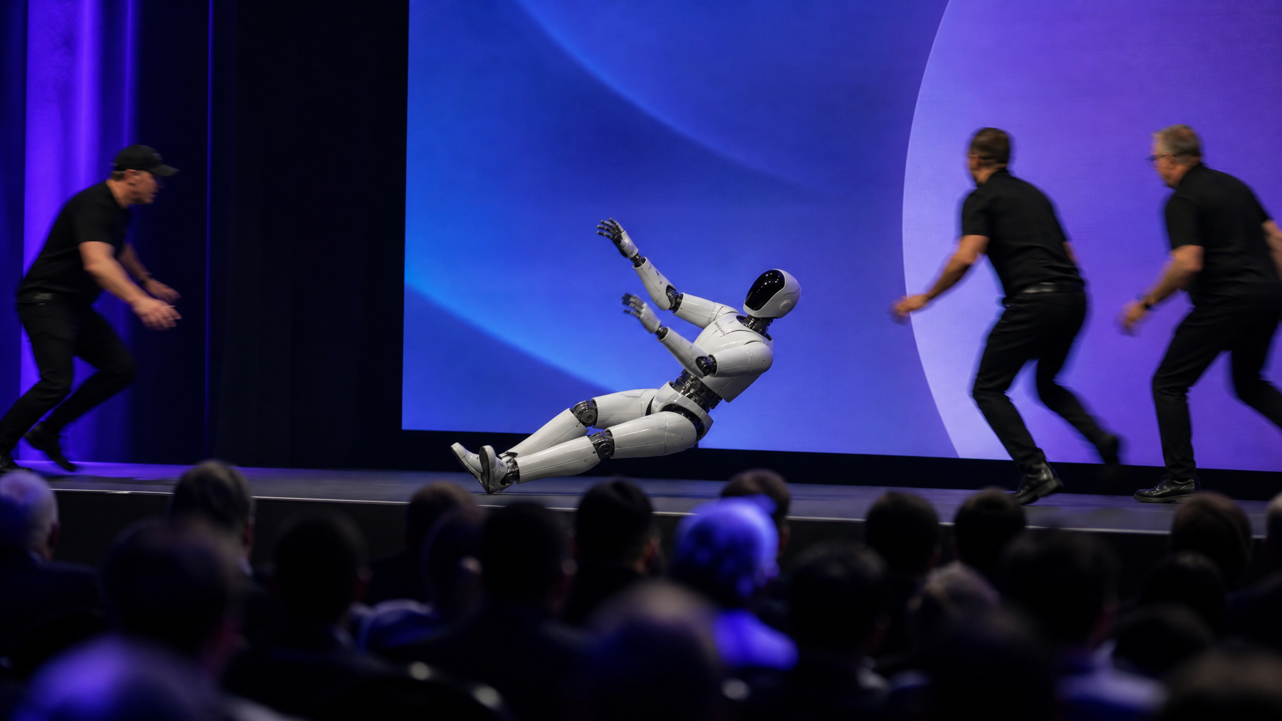 Qualcomm’s 700 TOPS Dragonwing IQ10 Robotics Platform Debuts with Spectacular On-Stage Failure