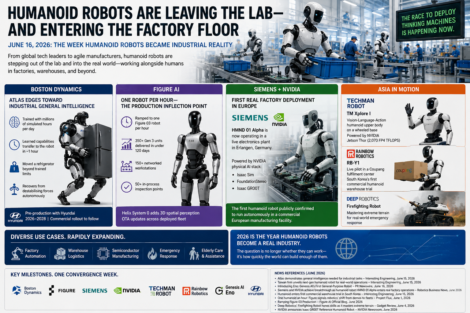 Humanoid Robots Are Leaving the Lab β And Entering the Factory Floor