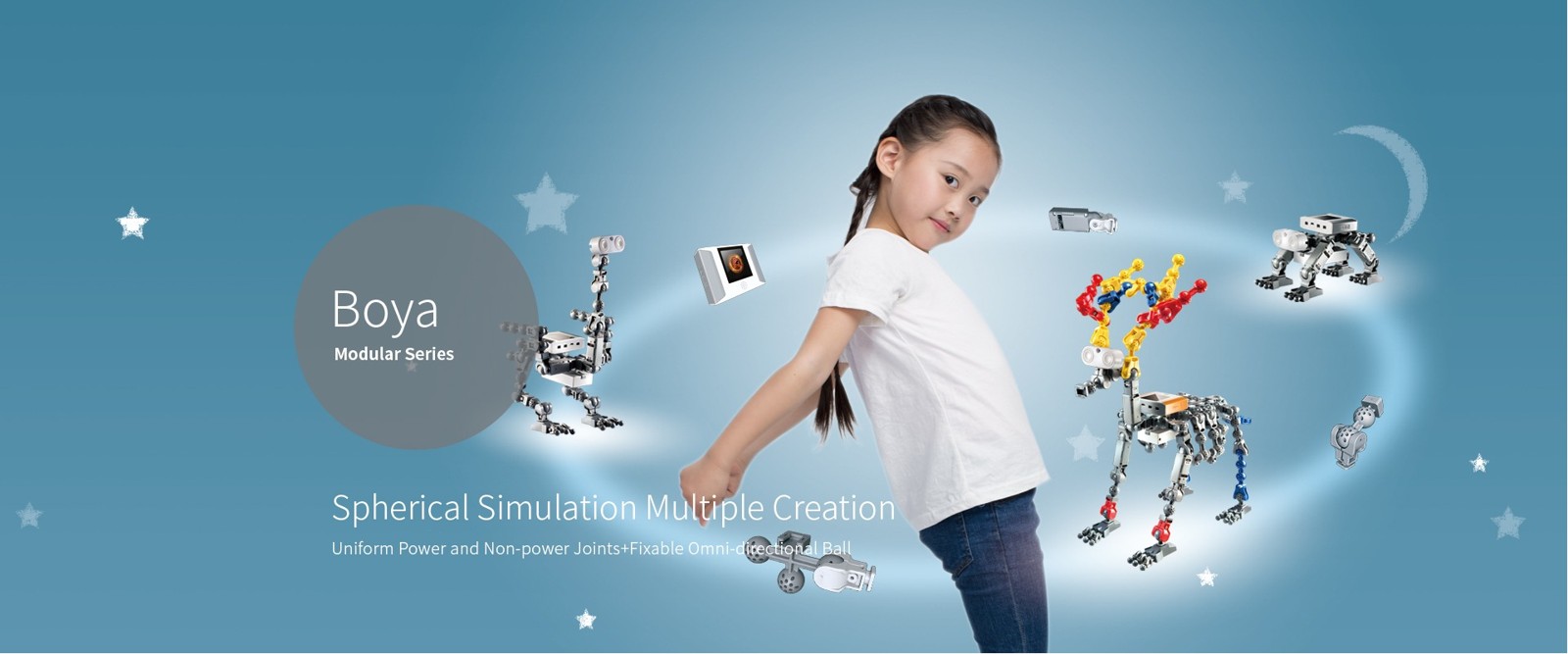Boya Multi-DOF Robot Kits (Boya 0-8)