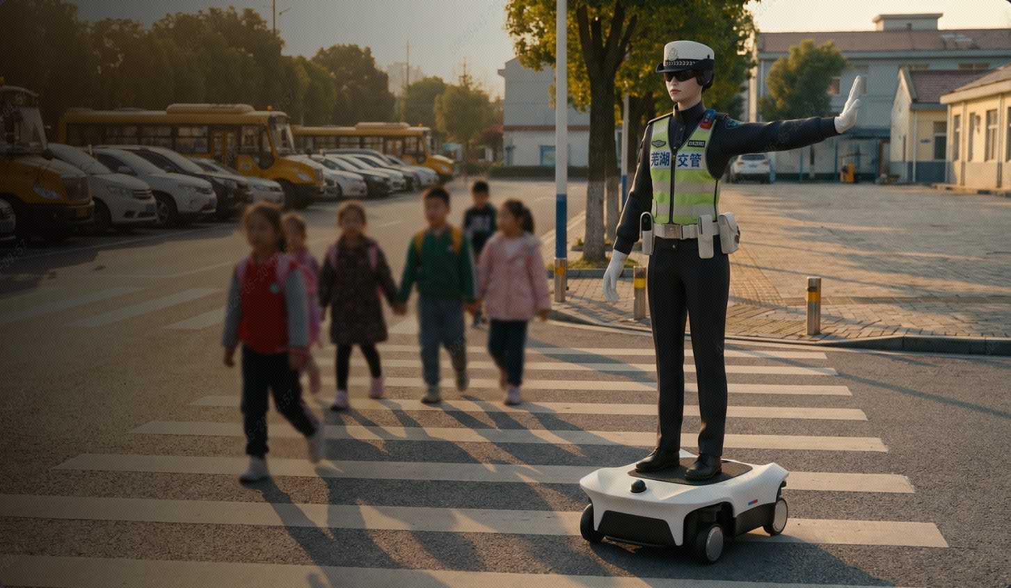 AiMOGA Traffic Police Robot