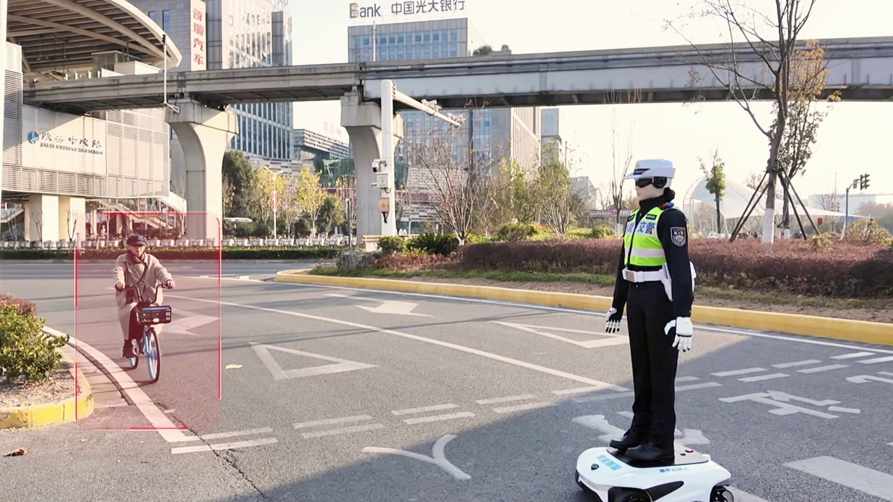 AiMOGA Traffic Police Robot