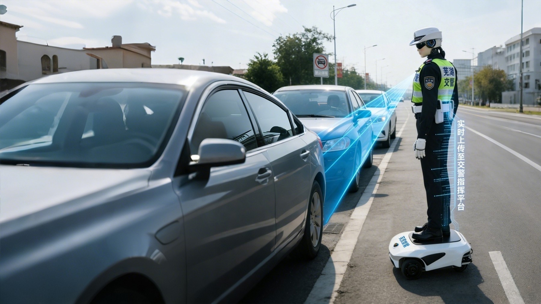 AiMOGA Traffic Police Robot