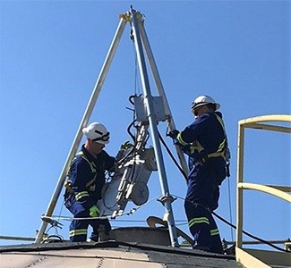 On-Stream Tank Inspection Robot