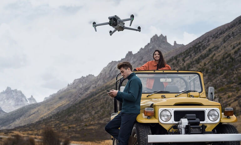 DJI Air 3 in flight