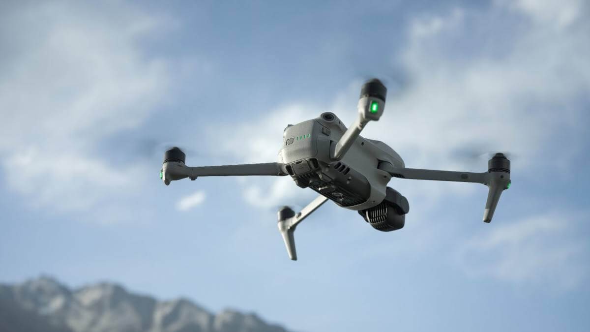 DJI Mini 5 Pro in flight