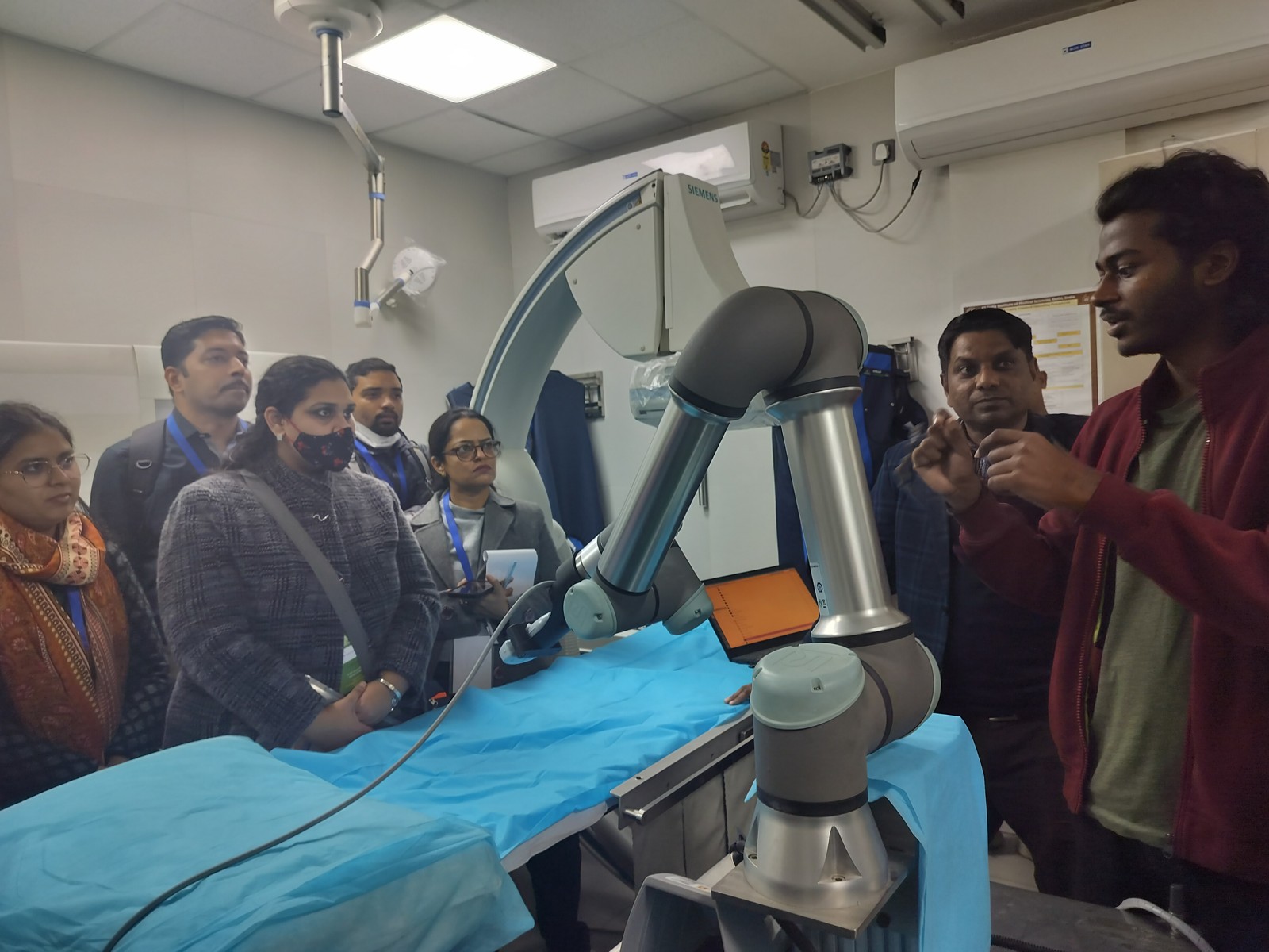 Tele-Robotic Diagnostics System