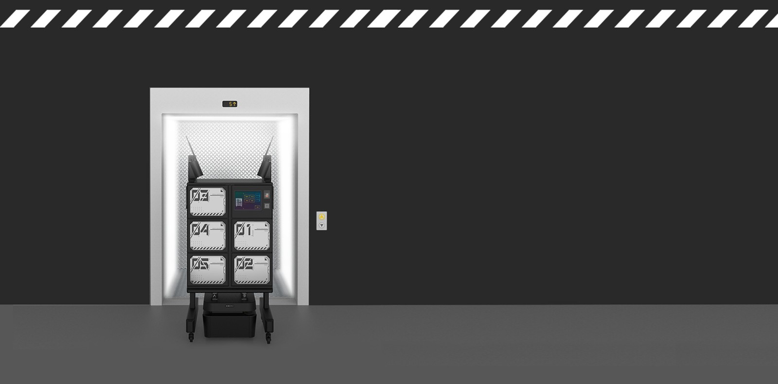 AMR-AI-Logistics Robot