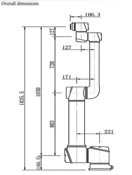 SZGH-I20 - overall dimensions drawing