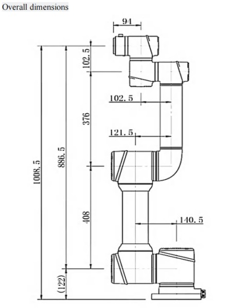 SZGH-I5 - overall dimensions drawing