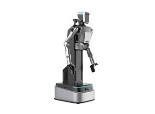 Wheeled Humanoid Robot (Pillar-shaped / Foldable)