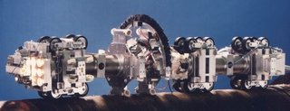 INSPECTOR Rubber-Coated Pipe Inspection Robot