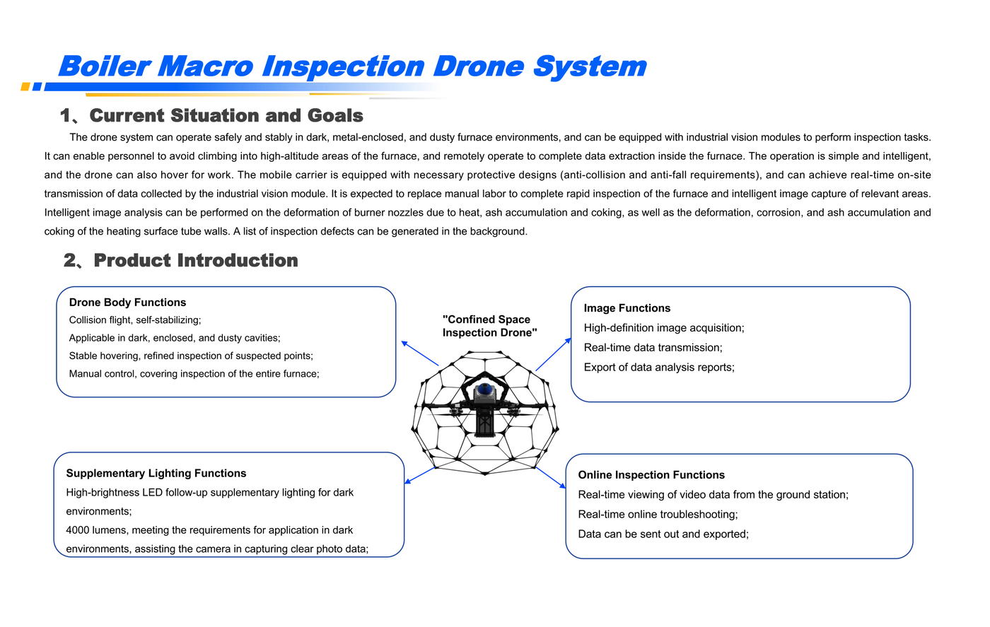 TRI Boiler Macro Inspection Drone