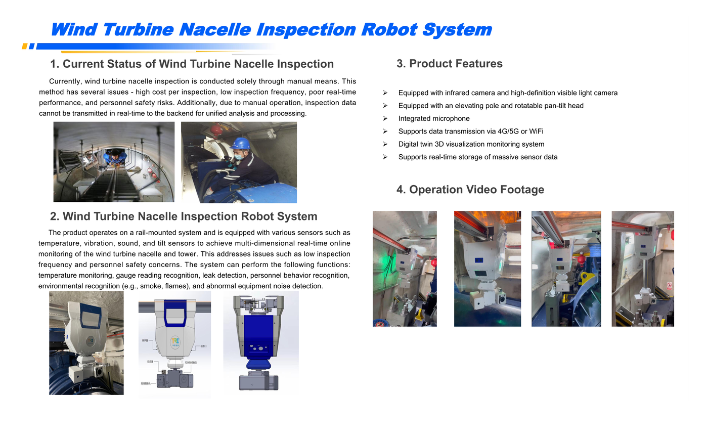 TRI Wind Turbine Nacelle Inspection Robot