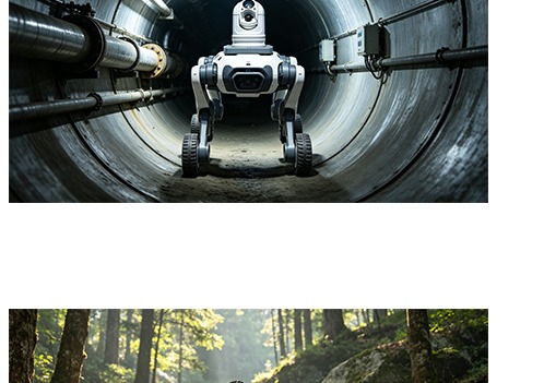 CETC Wheel-Legged Security Inspection Robot
