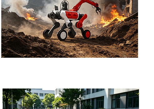 CETC Wheel-Legged Security Inspection Robot