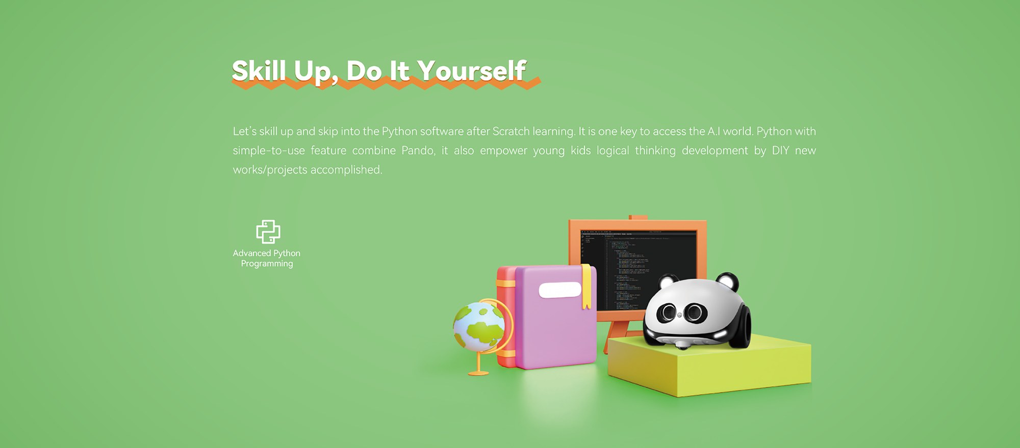PANDO - build and code with blocks