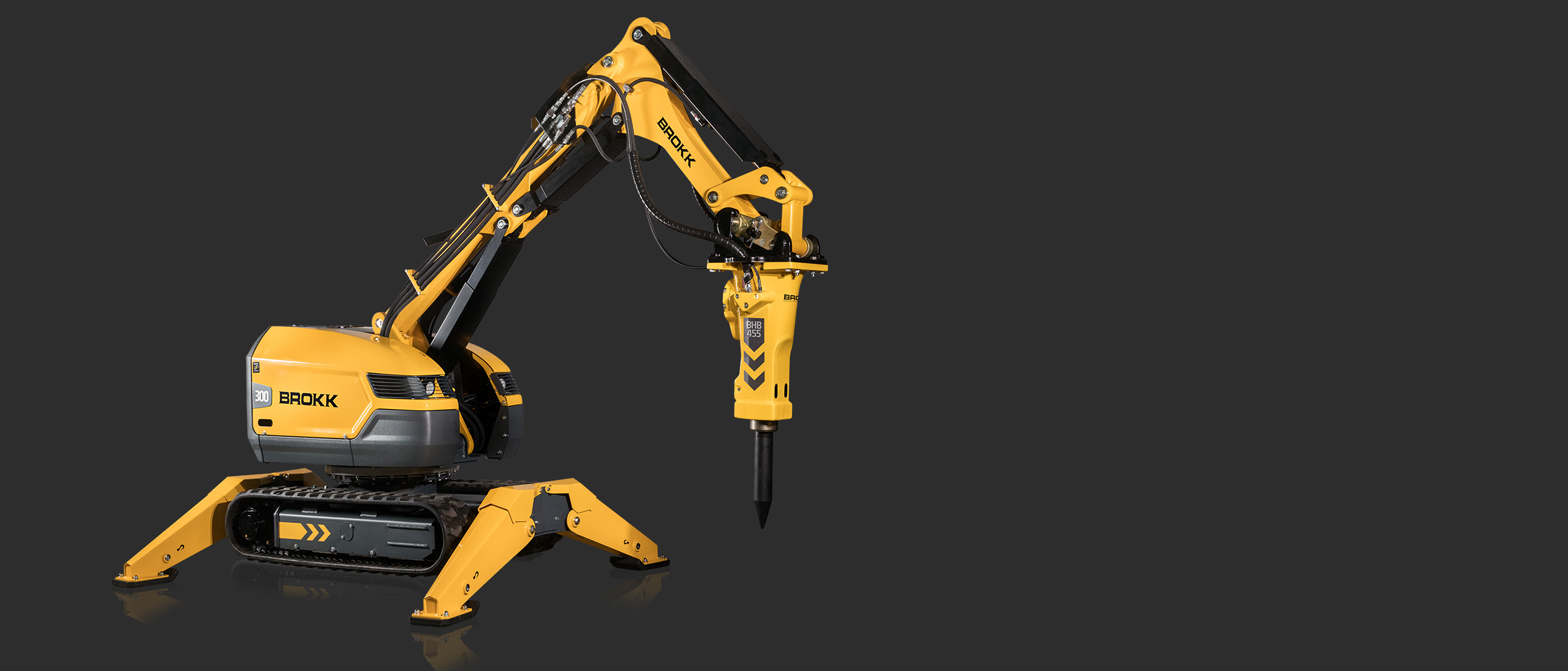 Brokk 300+ robot