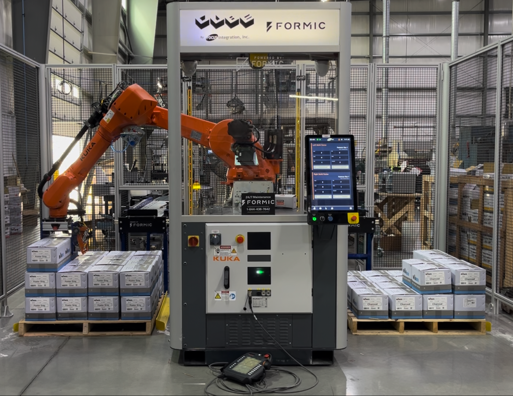 Formic Autonomous Mobile Robots (AMRs) for Pallet Handling