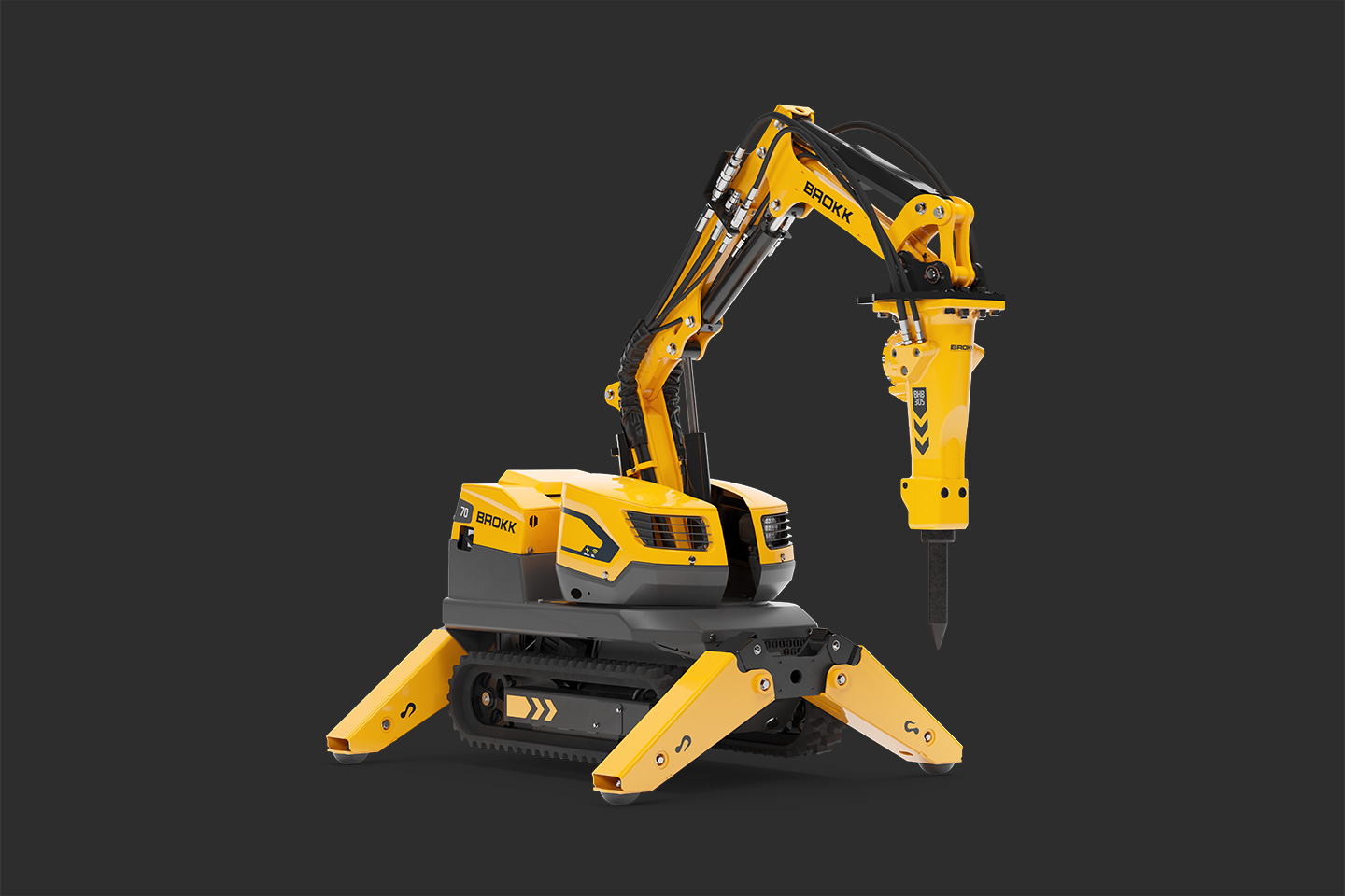 Brokk 70+ robot