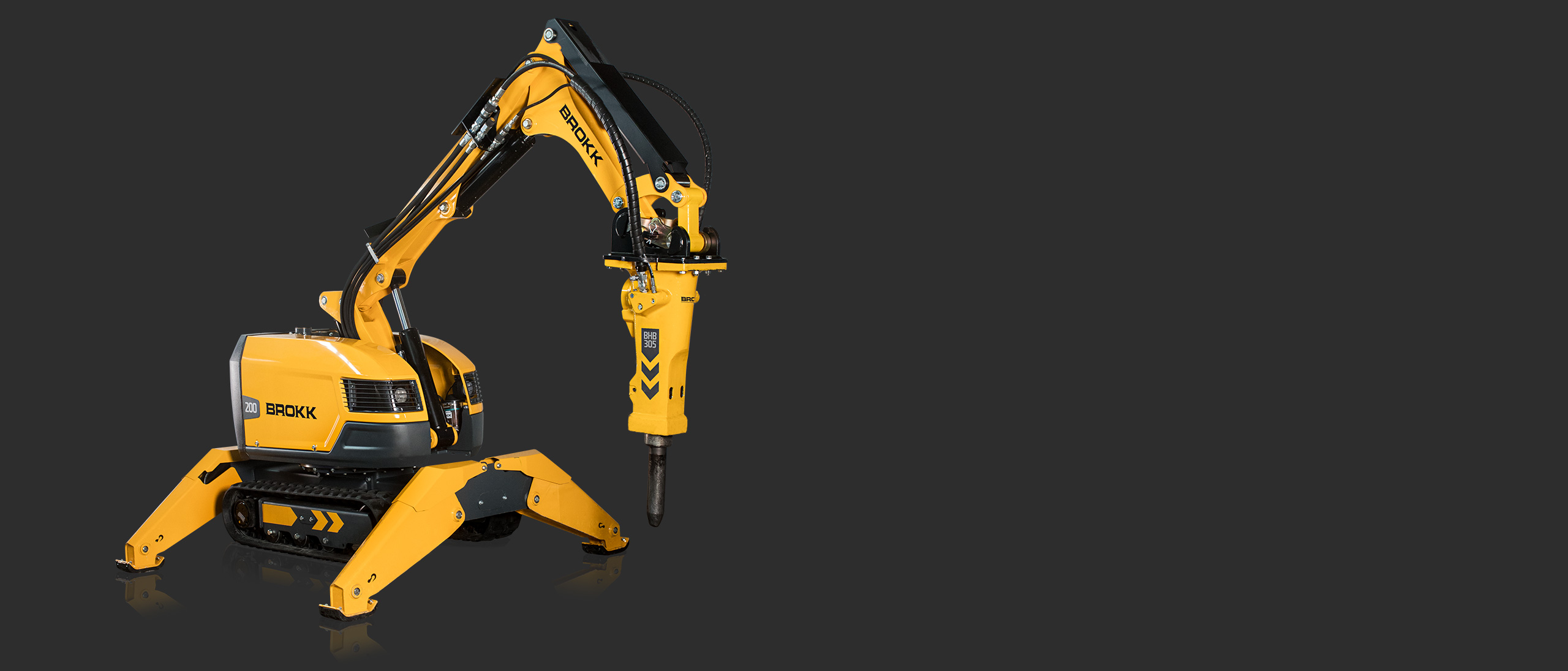 Brokk 200+ robot