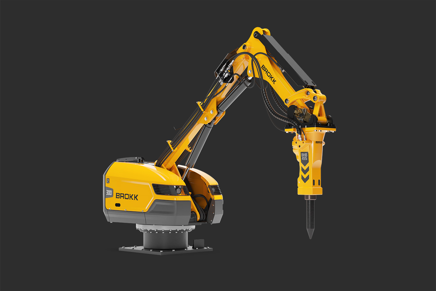 Brokk 300 Pedestal Boom robot