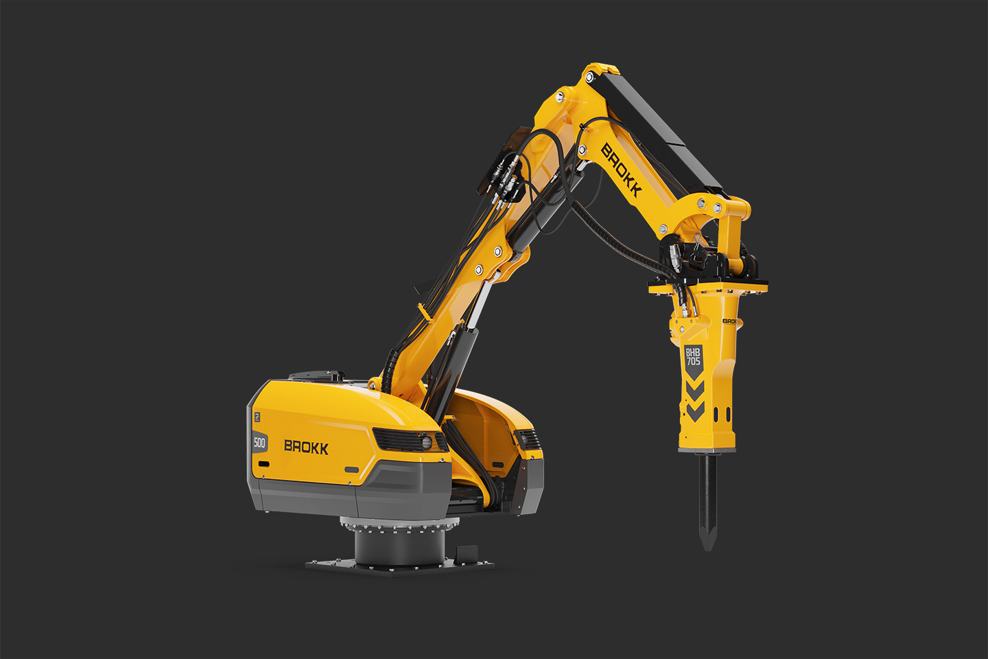 Brokk 500 Pedestal Boom robot