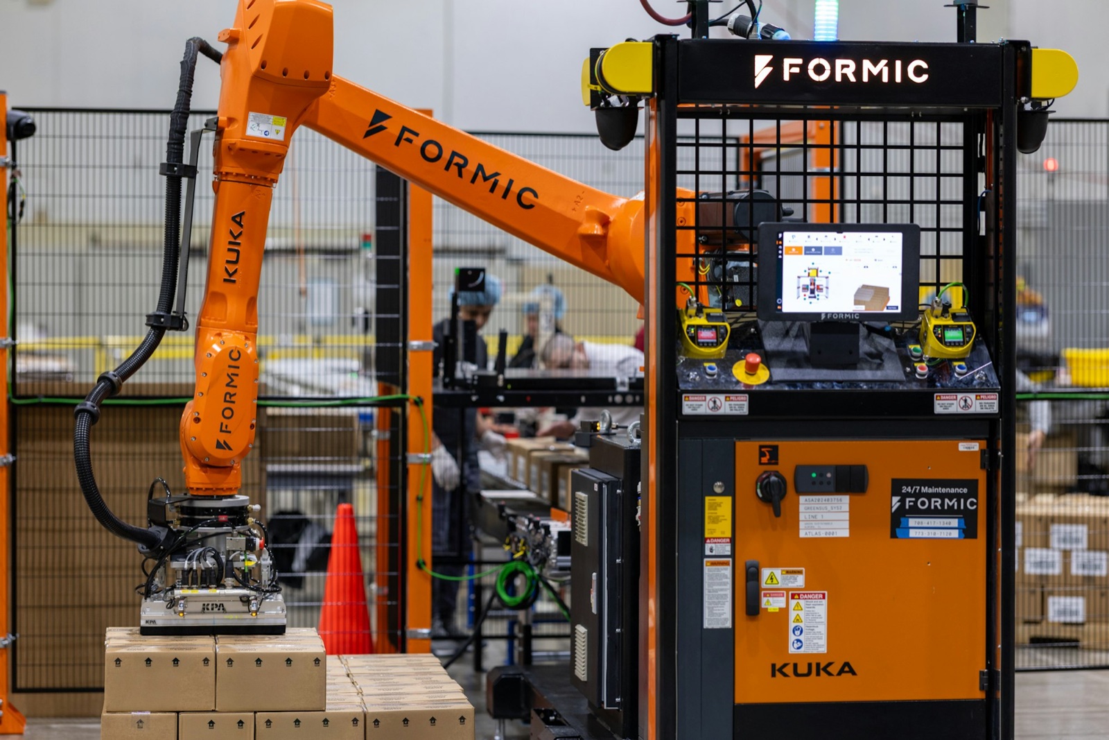 Automate NOW Industrial Palletizers robot