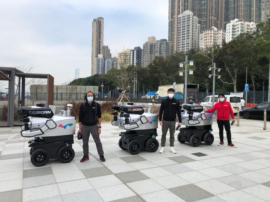 Outdoor Disinfection Robot SAU WU