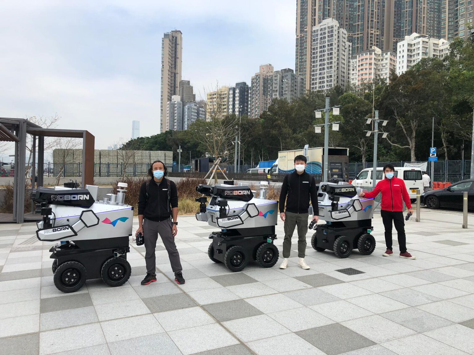 Outdoor Disinfection Robot SAU WU