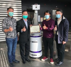 Smart Anti-Pandemic Robot “PEP3000”