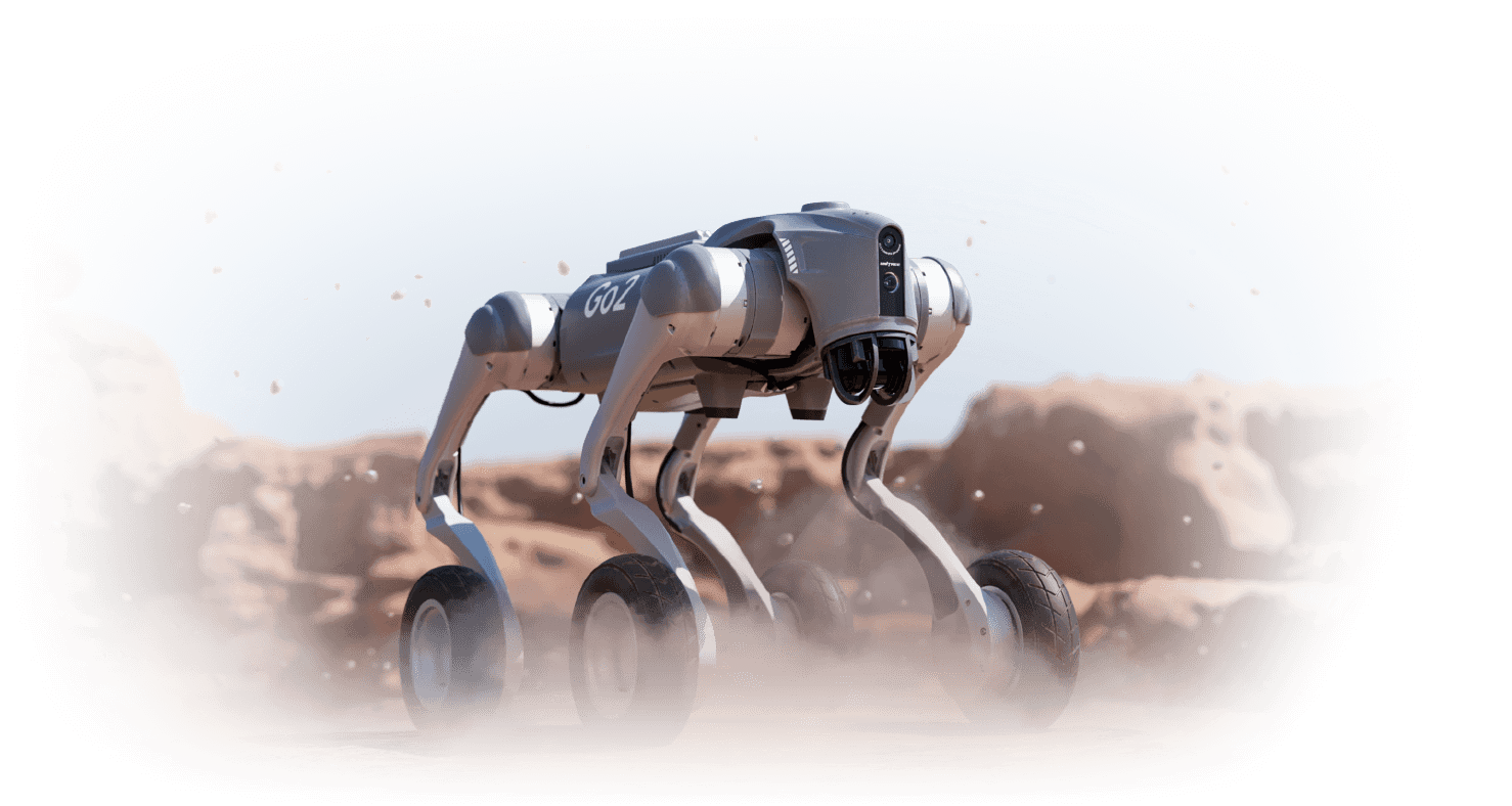 Unitree Go2-W robot