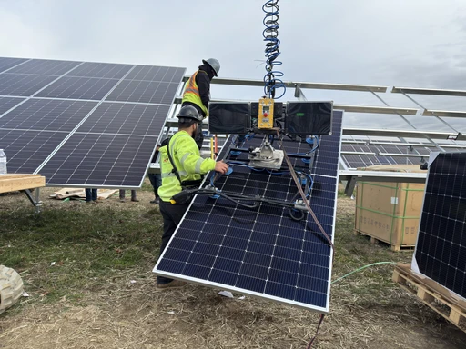 Solar MULE robot
