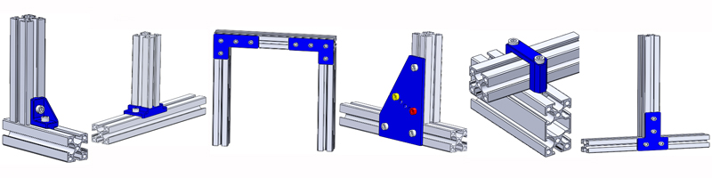 T-Type Frame Connector 25mm