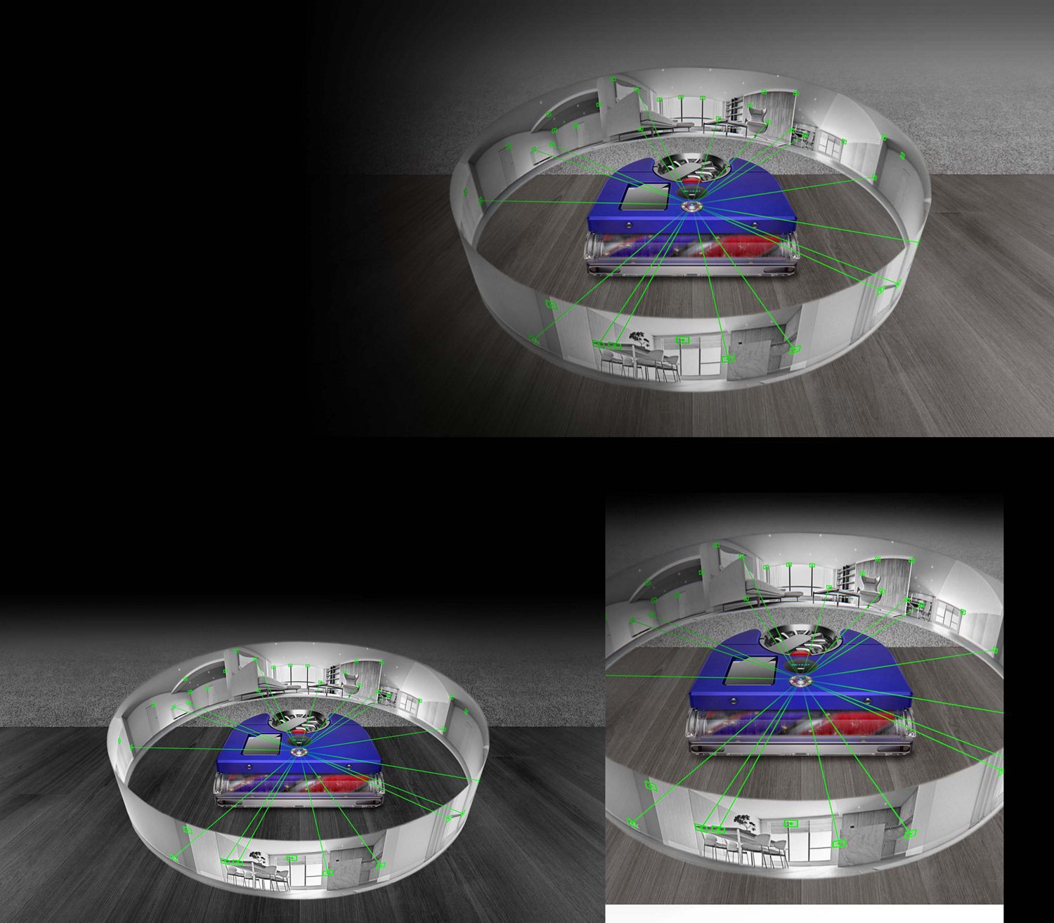 Dyson 360 Vis Nav™ robot vacuum cleaner