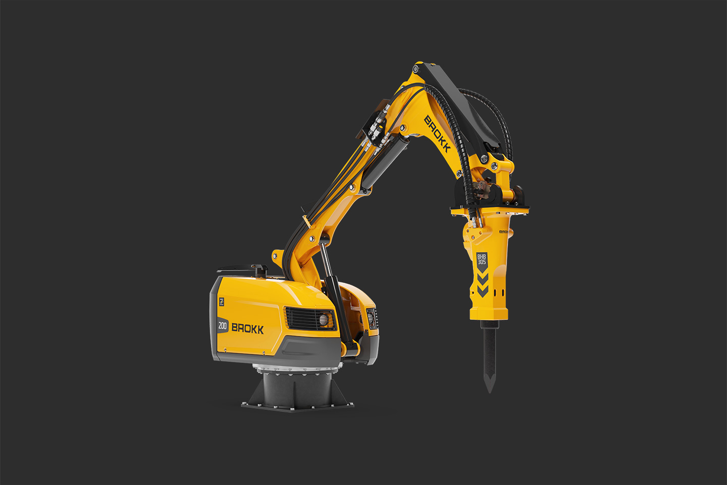 Brokk 200 Pedestal Boom robot