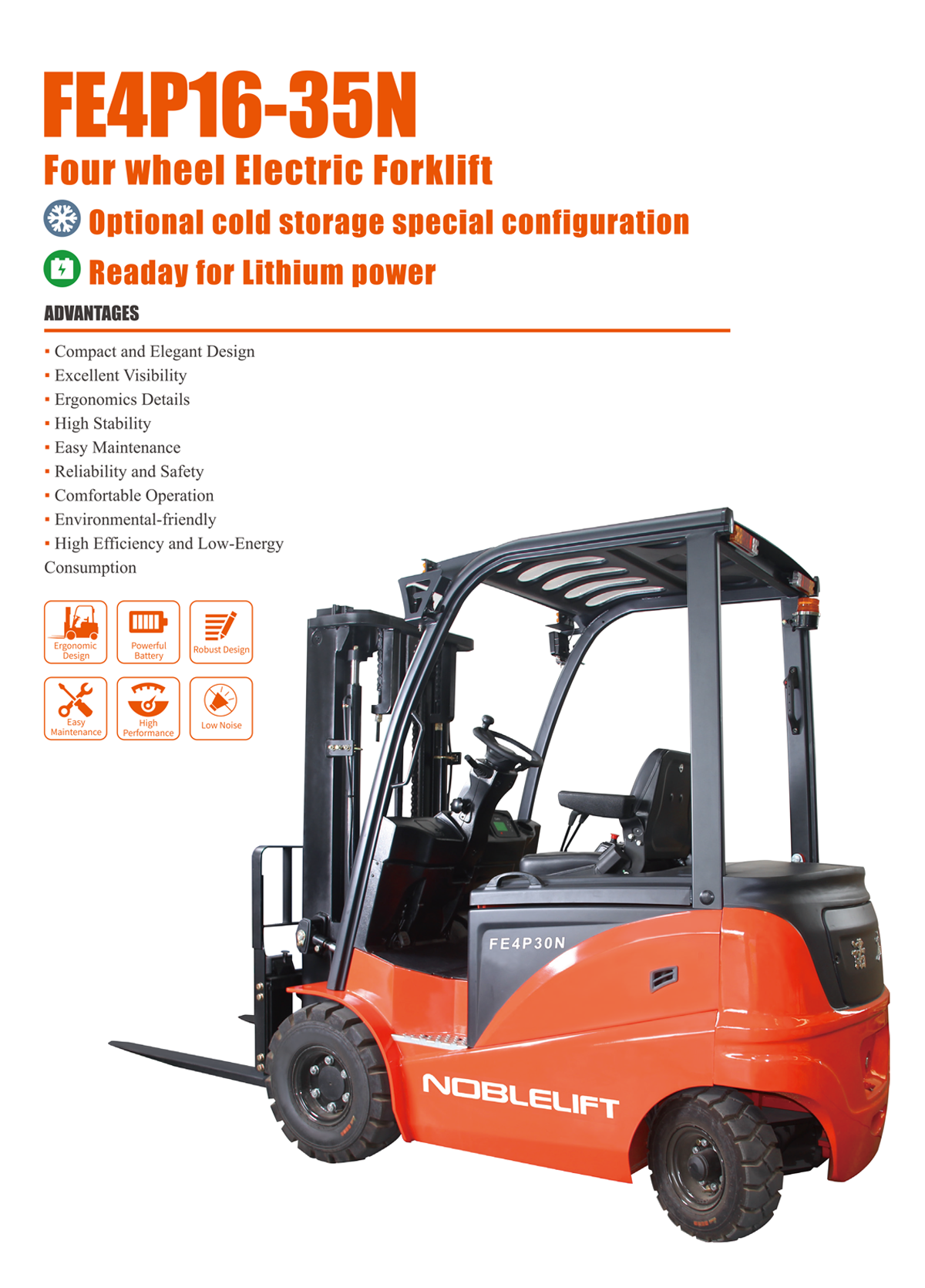 Counterbalanced Forklift