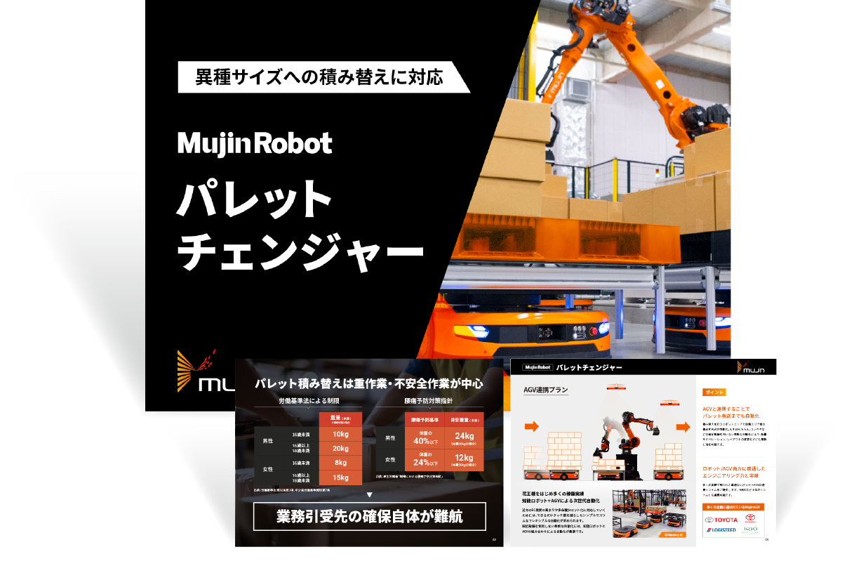 MujinRobot Pallet Changer