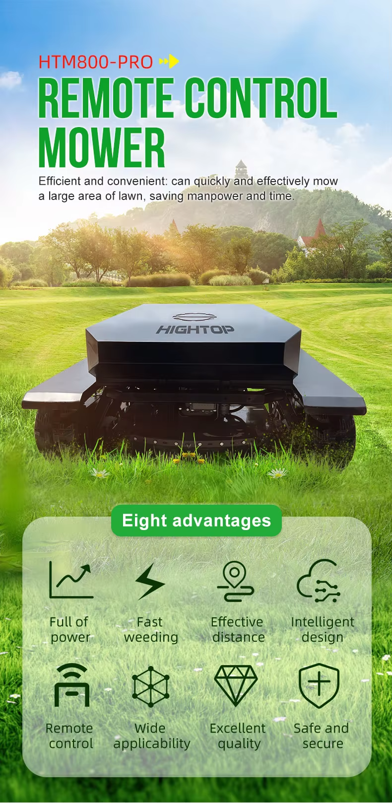 HTM800pro Lawn Mower