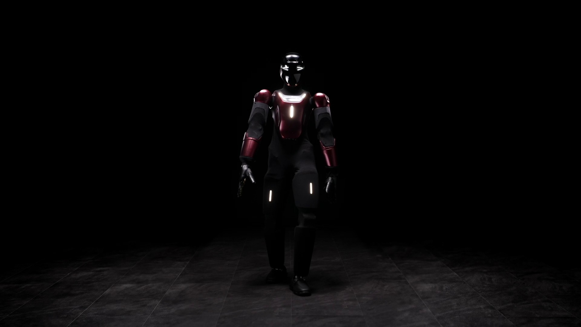 GENE.01 walking, full body