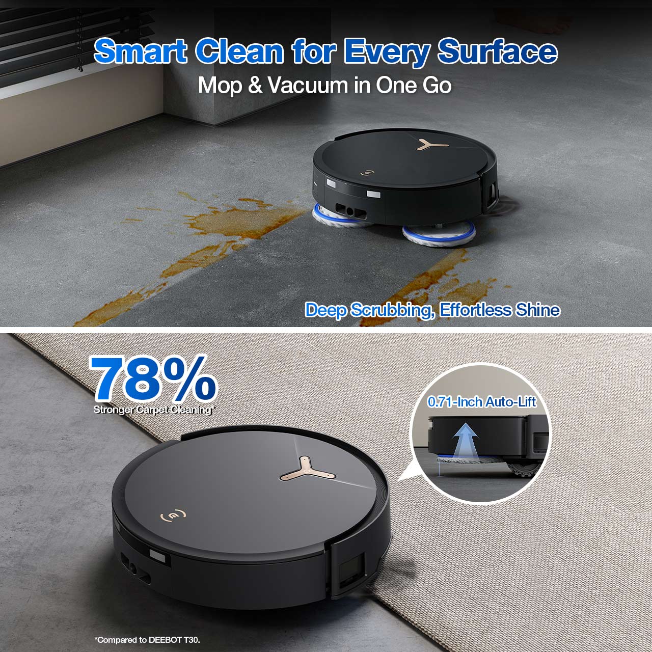 DEEBOT T50 MAX PRO OMNI BLACK