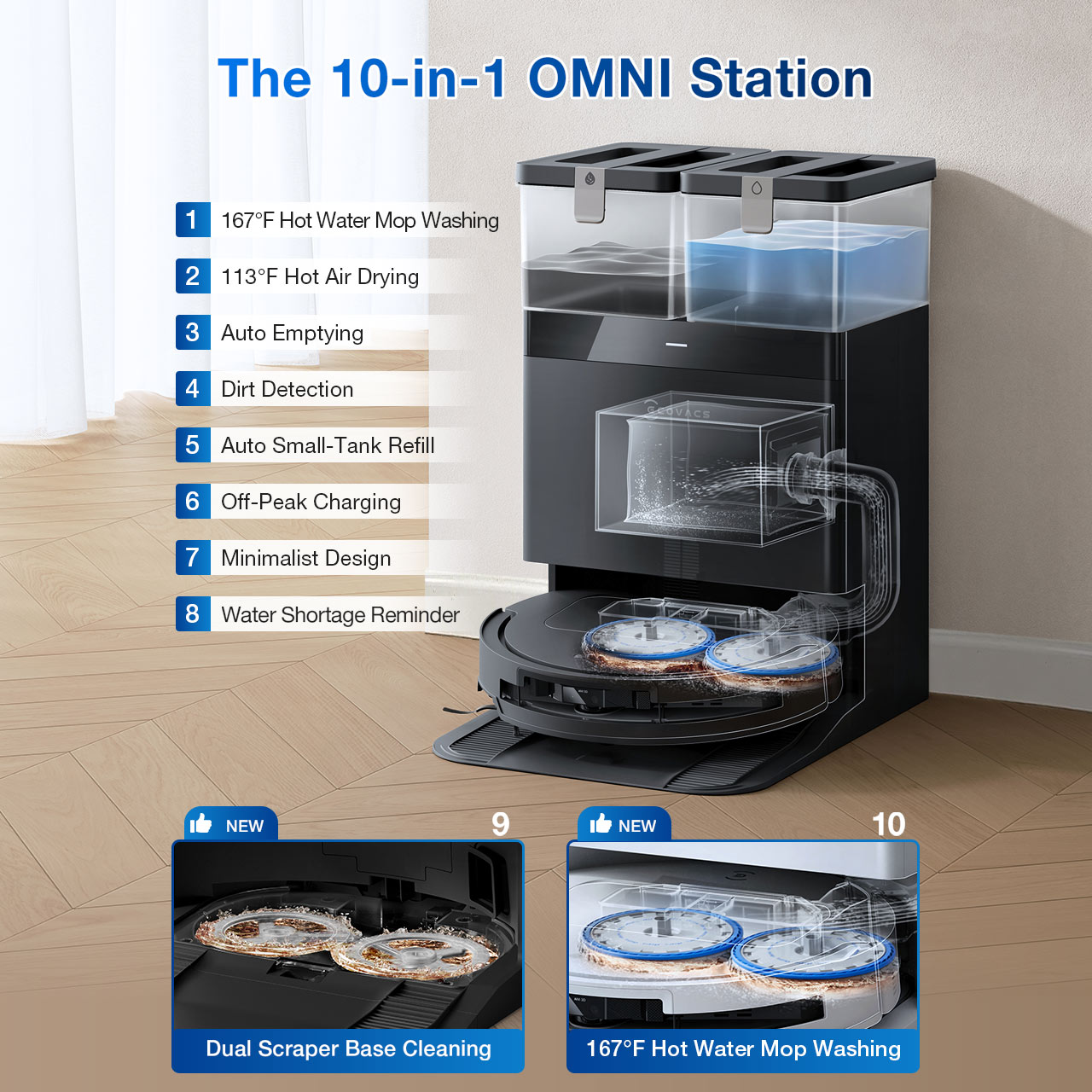 DEEBOT T50 OMNI Black