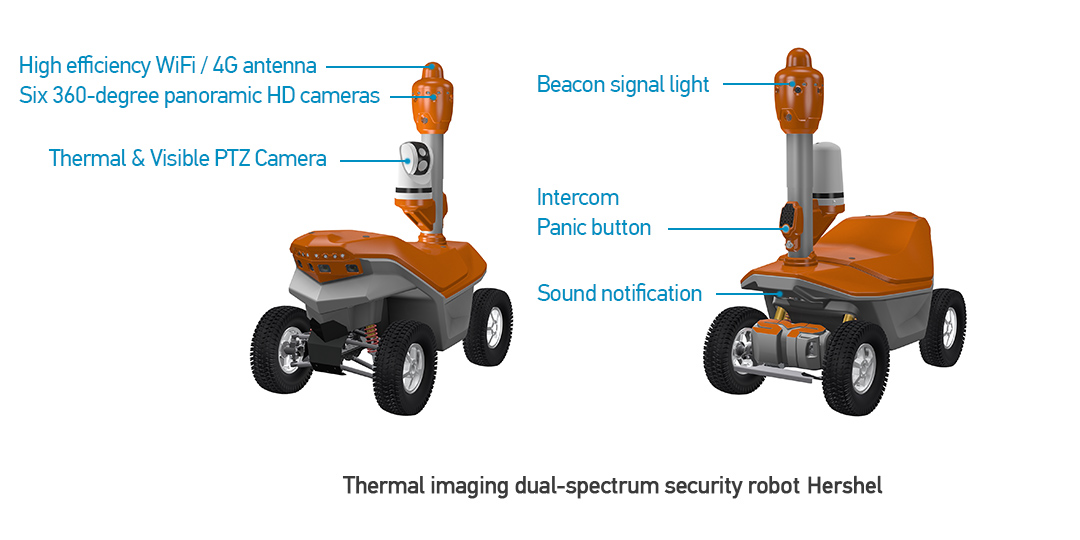 S5 Thermal Security Robot