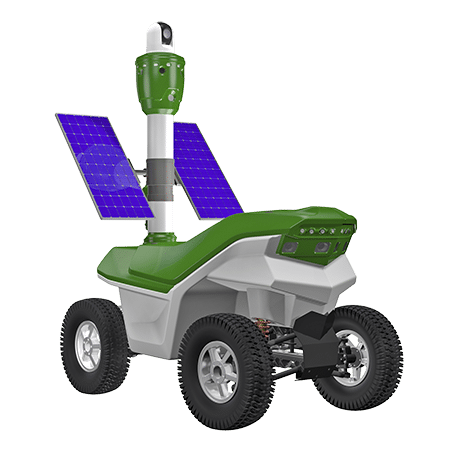 Solar Powered Security Robot