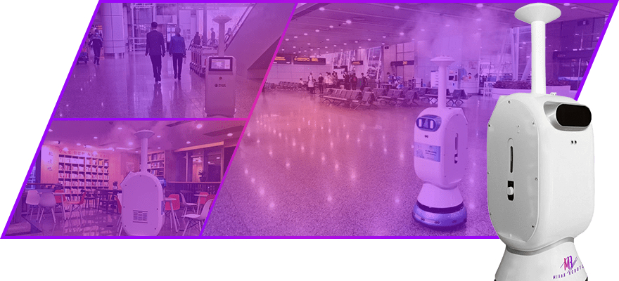 Disinfection robots
