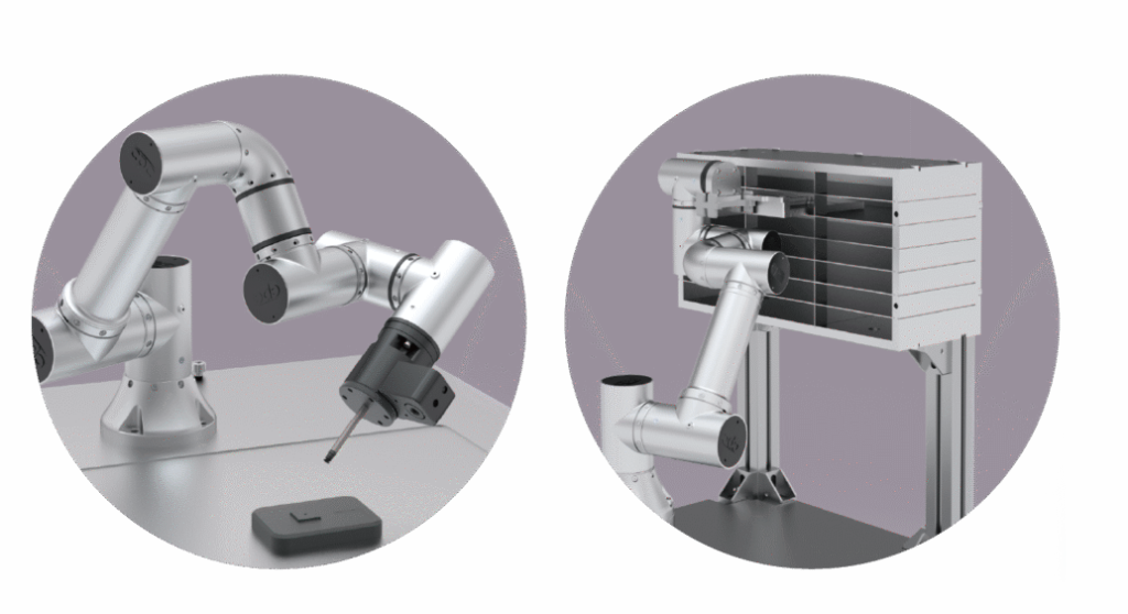 Mini six-axis robot