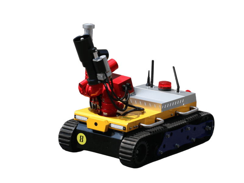 Micro Vehicle-mounted Fire Fighting Robot robot